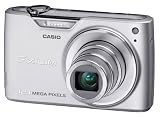 Casio EXILIM EX-Z450 SR Digitalkamera (12,1 Megapixel, 4-fach opt. Zoom, 7,6 cm (3 Zoll) Display) silber - 