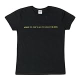 Admit It - Babydoll Ladies Fitted T-Shirt Medium