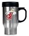 Miami Heat Stainless Steel Travel Mug  (Primary Logo)
