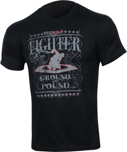 TITLE MMA Ground and Pound Mens Tee