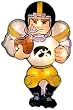 Iowa Hawkeyes 20" Double-Sided Window Mounted Lighted Player Figure - NCAA College Athletics