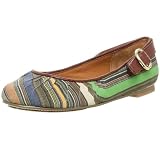 Steve Madden Women's Liraa Ballet Flat,Brown Multi,8 M