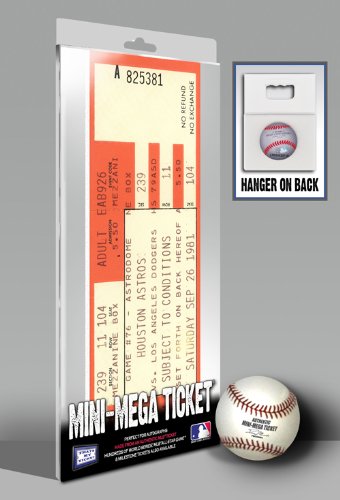 Nolan Ryan 5th No-Hitter Mini-Mega Ticket - Houston Astros