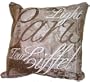 "A Day In Paris" France Decorative Accent Throw Pillow 17" x 17"