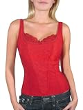 Arianne Women's Stretch Jade Jacquard Camisole Corset