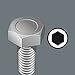 Wera - 5003765001 4013288173027 Double Open-Ended Wrench Joker 17x19x235mm, Multi