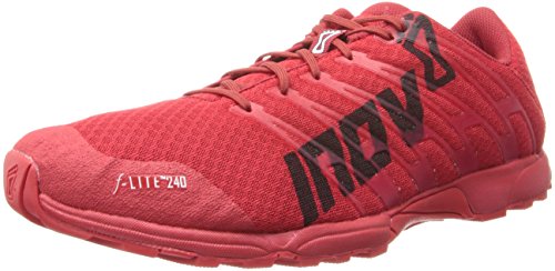 Inov-8 Women's F-Lite 240 (S) Cross-Training Shoe,Red/Black,8.5 M US /10 W US
