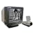 Wisecomm WW7700 7-Inch 2.4GHz Wireless Black & White Security System - Medium (Grey)
