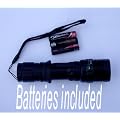 Bright 7w 300 lumen LED Flash light torch lamp including 3 Duracell AAA batteries - customer reviews say it is AMAZING value for money on Amazon....it really is very bright, small and compact.