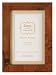 Italian Wooden Picture Frame, Burl, Brown