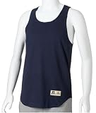  : Russell Athletic Men's Cotton Performance Tank, Navy, Medium