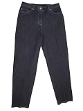 Ruby Rd Grey Area Button Fly Side Elastic Tapered Leg Jeans