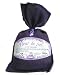 Fleur De Sel Sea Salt From Guerande, Brittany France Purple burlap Bag 8 Oz