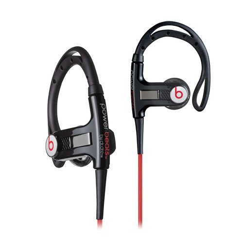  Monster Power PowerBeats by Dr Dre Sport Stereo Headphones (Black) - 129662 
