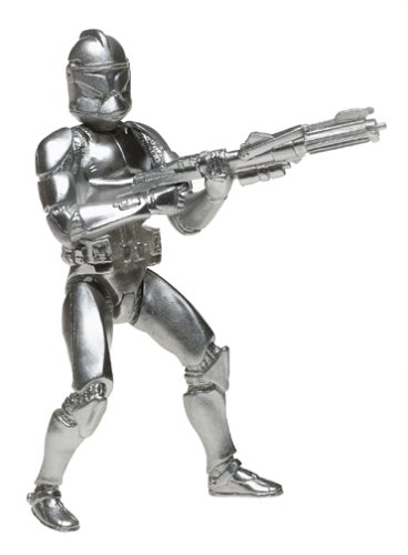 Star Wars: Episode 2 > Silver Clone Trooper Action Figure 41D82D8T3RL Star Wars: Episode 2 > Silver Clone Trooper Action Figure
