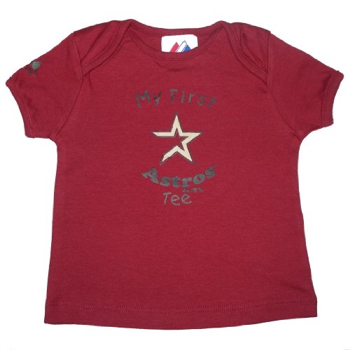 Majestic Infant Baby MLB Houston Astros My First Tee T-Shirt (Size: 24M)