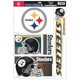 Pittsburgh Steelers 11 x 17 Jumbo Ultra Decal Set