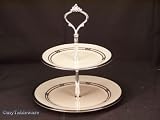 LENOX ENGAGEMENT TIDBIT TRAY 2 TIER