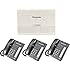 Panasonic KX-TA824 System plus (3) KX-T7731 Black Telephones