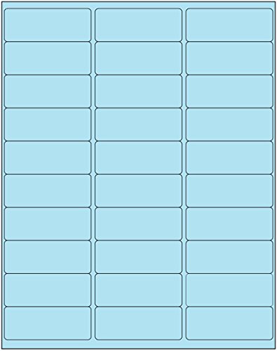 600 Blank Labels 2-5/8