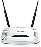 TP-LINK TL-WR841N Wireless N300 Home Router, 300Mbps, IP QoS, WPS Button
