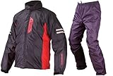 コミネ(Komine) RK-539 BREATHTER RAIN WEAR BLACK XL 03-539