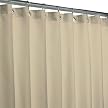 Fabric Shower Curtain Liner - Cream