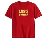 T-Shirt  100% Made In China  Country