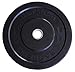 Solid Rubber Olympic Weight Plates- Black 10lb Pair