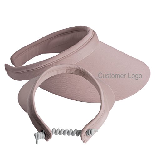 Monterey Club Ladies Solid Headache Free Visor #V561 (Champagne, Size:UNI)