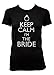Cybertela Keep Calm I'm The Bride Junior Ladies T-shirt