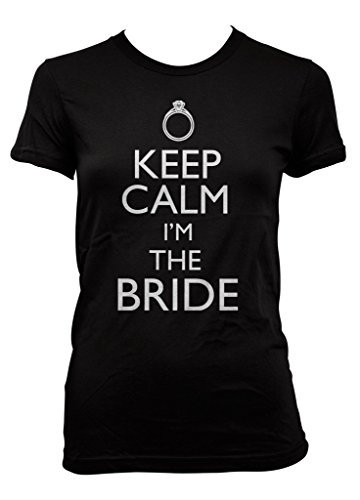 Cybertela Keep Calm I'm The Bride Junior Ladies T-shirt