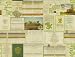 Echo Home Golf Scoring Sheets & Course Maps Collage Wallcovering