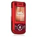 Red Rubber Feel Snap-On Cover Hard Case Cell Phone Protector for Sony Ericsson W760