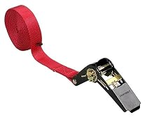 SecureLine 6312 12-Foot Ratchet Tie Down, Red