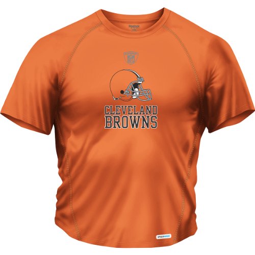 Reebok Cleveland Browns Sideline Authentic Speedwick T-Shirt Small