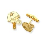 14K Dallas Cowboys Disc w/Cowboys Cuff Links