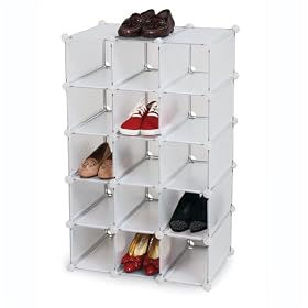 <b>Storage Solutions 15-pr. Shoe Cubbies - Frost</b>