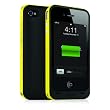 Mophie Juice Pack Plus Case and Rechargeable Battery for iPhone 4 & 4S Retail Packaging (Yellow)
