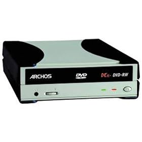 Archos Dex DVD-RW External DVD-RW Retail Kit with USB2.0 Cable
