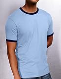 American Apparel Fine Cotton Jersey Ringer Tee - 24100