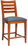 AC Furniture 2195 Bar Stool with Upholstered Seat