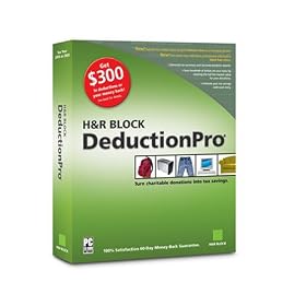 H&R Block DeductionPro 2004