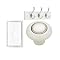White Ceramic Decorative Hardware Collec