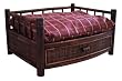 Merry Pet Tropical Island with Cushion - Small Bamboo Pet Bed