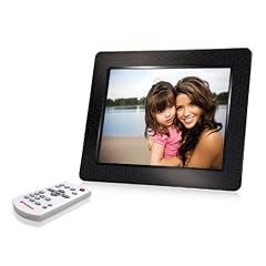 Transcend Digitaler Bilderrahmen (20,3 cm (8 Zoll) Display, 2GB interner Speicher, Videowiedergabe, integrierter MP3-Player, Kartenleser) schwarz