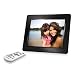 Transcend Digitaler Bilderrahmen (20,3 cm (8 Zoll) Display, 2GB interner Speicher, Videowiedergabe, integrierter MP3-Player, Kartenleser) schwarz