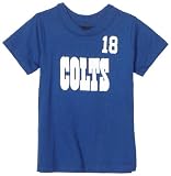 NFL Infant/Toddler Boys New York Giants Eli Manning Name & Number Tee Shirt