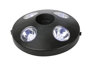 Lampe Beleuchtung Sonnenschirm 24 LED - weißes Licht:Amazon.de:Baumarkt