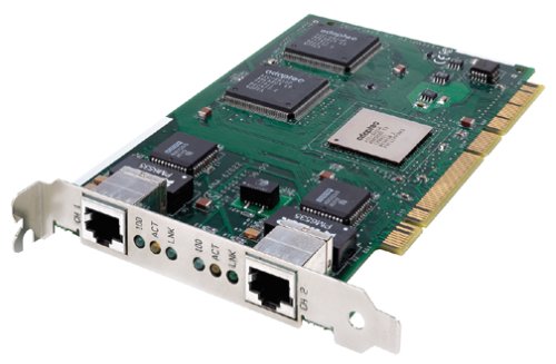 Adaptec ANA-62022 Duo64 NIC Fast 64Bit PCI RJ45x2 10/100 5Pack